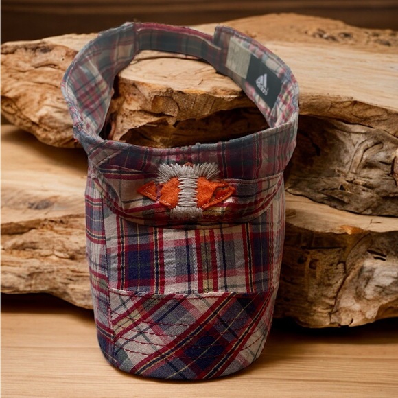 Adidas Distressed UT Football Visor Hat Velcro Great for beach, sun, golf - Picture 3 of 10